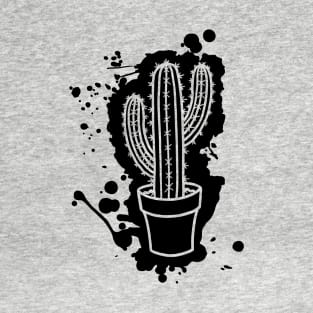 San Pedro Cactus - Splatter Cut Out T-Shirt